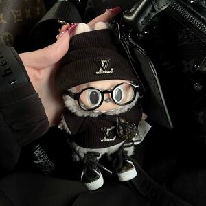 Labubu clothes – Cool Labubu Outfit | All-Black Trendy Designer Set